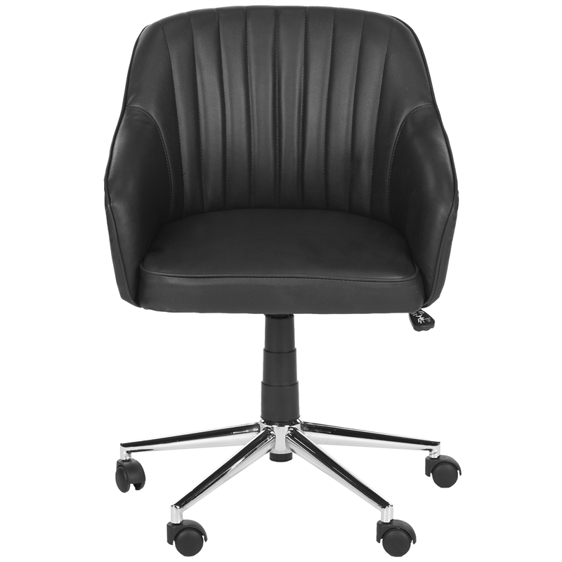 Safavieh Hilda Desk Office Chair in Black