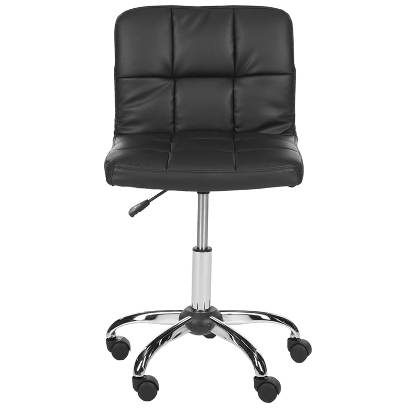 Safavieh Brunner Desk Office Chair in Black