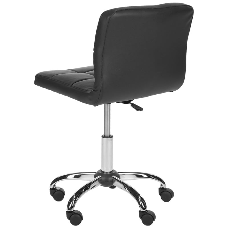 Safavieh Brunner Desk Office Chair in Black