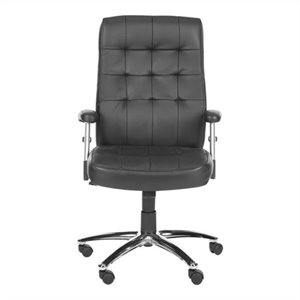 safavieh olga desk office chair in black