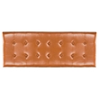 Safavieh Large Manhattan Beech Wood Storage Bench in Saddle