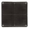 Safavieh Elizabeth Beech Wood Leather Storage Ottoman in Black