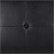 Safavieh Large  Maiden Tufted Leather Storage Bench in Black