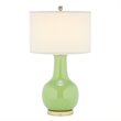 Safavieh Judy Ceramic Green Lamp with White Shade