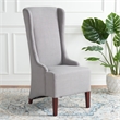 Safavieh Liam Birch  Bacall  Dining Chair in Velvet