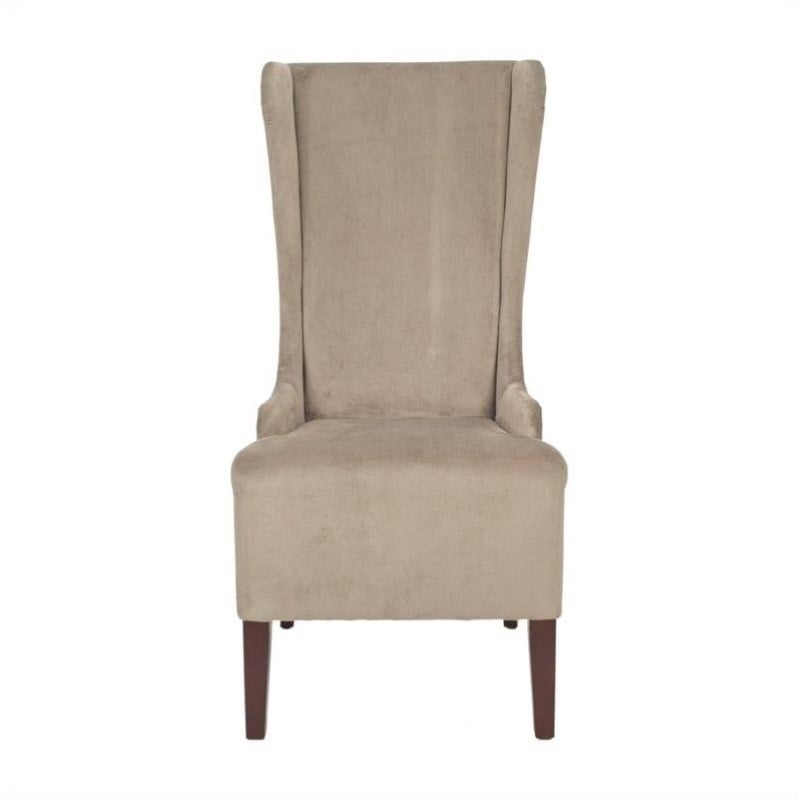 Mink leather dining online chairs