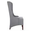 Safavieh Elena Birch  Slipcover Dining Chair in Cream