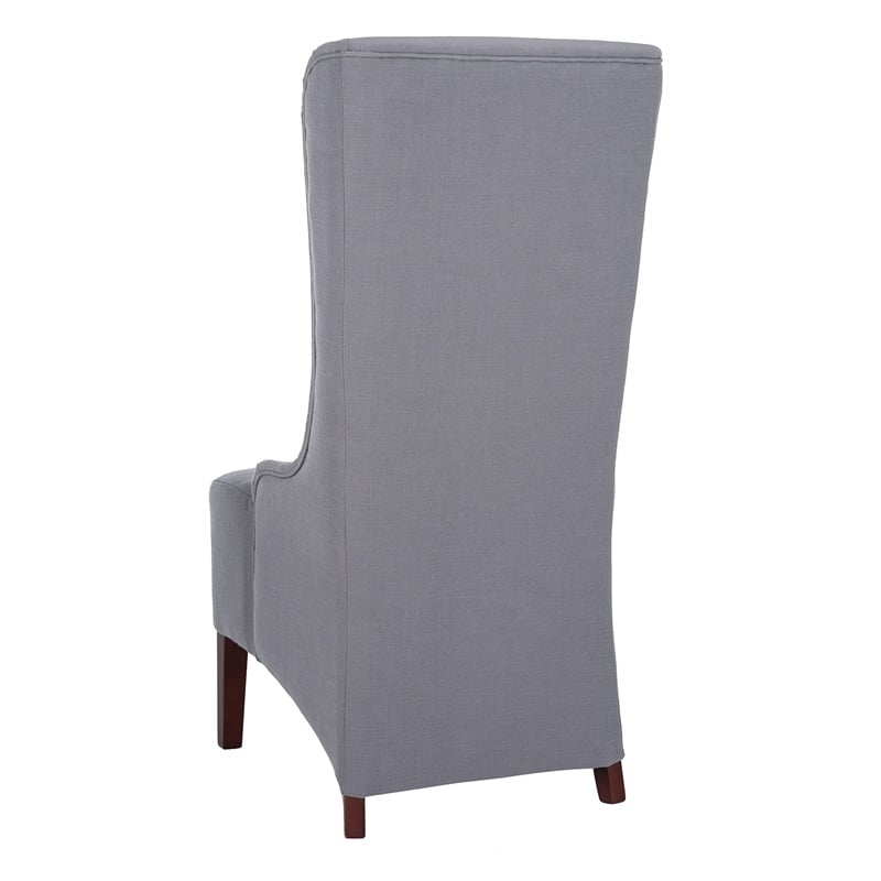 Safavieh Elena Birch  Slipcover Dining Chair in Cream