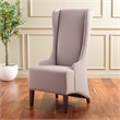 Safavieh Jack Birch  Bacall Nailhead Linen  Dining Chair in Taupe