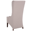 Safavieh Jack Birch  Bacall Nailhead Linen  Dining Chair in Taupe