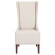 Safavieh Jack Birch  Bacall Nailhead Linen  Dining Chair in Taupe