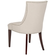 Safavieh Becca Birch  Linen Dining Chair in Beige