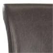 Safavieh Seth Leather Bar Stool in Black