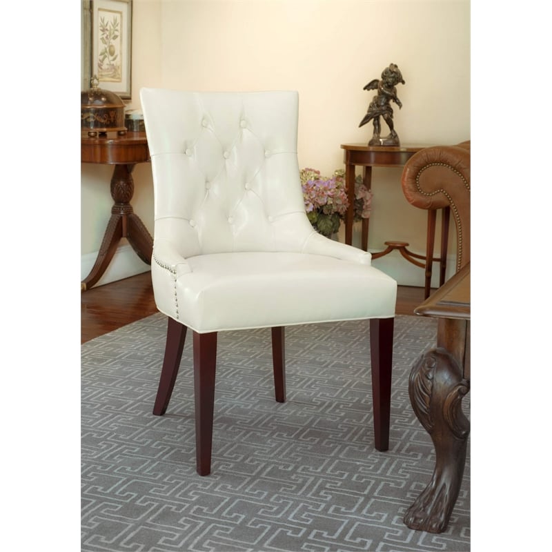 Safavieh Diego Birch Wood Chair in Beige