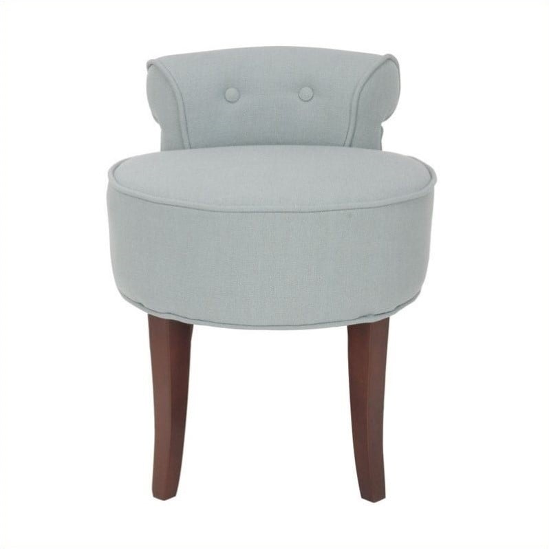 Light blue vanity stool hot sale