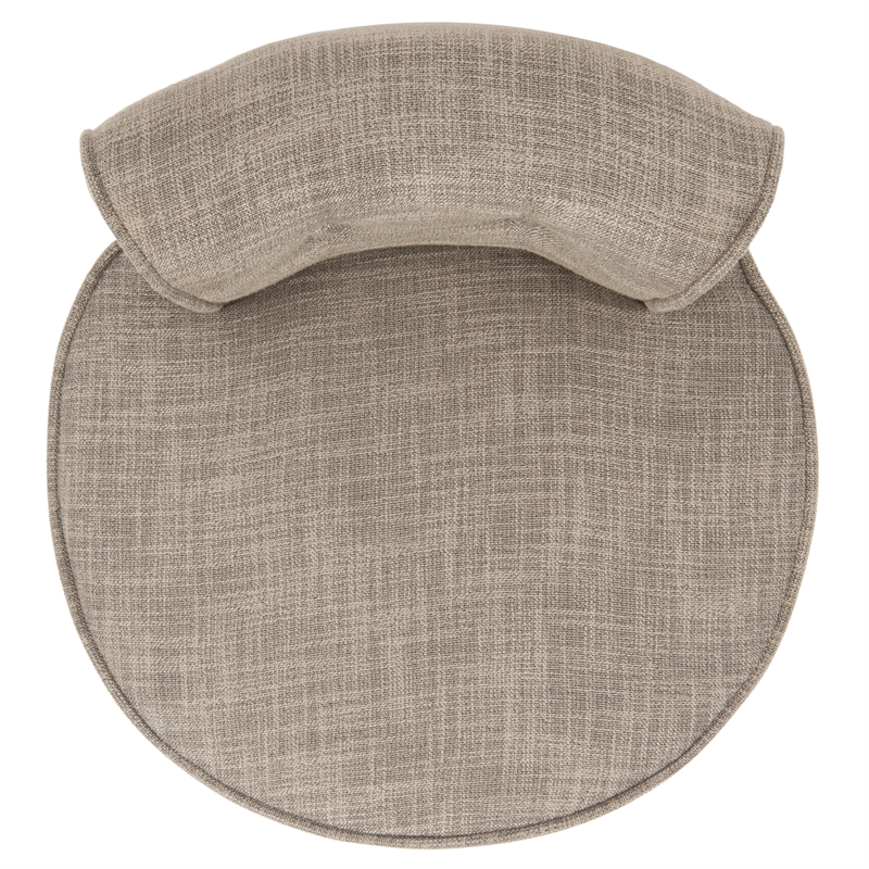 Safavieh Georgia Wood Vanity Stool in Stone
