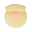 Safavieh Megan Birch Wood Vanity Stool in Gold