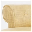 Safavieh Megan Birch Wood Vanity Stool in Gold