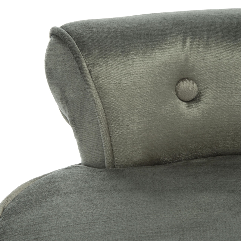 Safavieh Georgia Birch Wood Vanity Stool in Mink