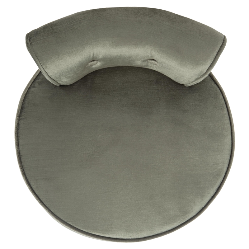 Safavieh Georgia Birch Wood Vanity Stool in Mink
