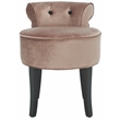 Safavieh Georgia Wood Vanity Stool in Ivory