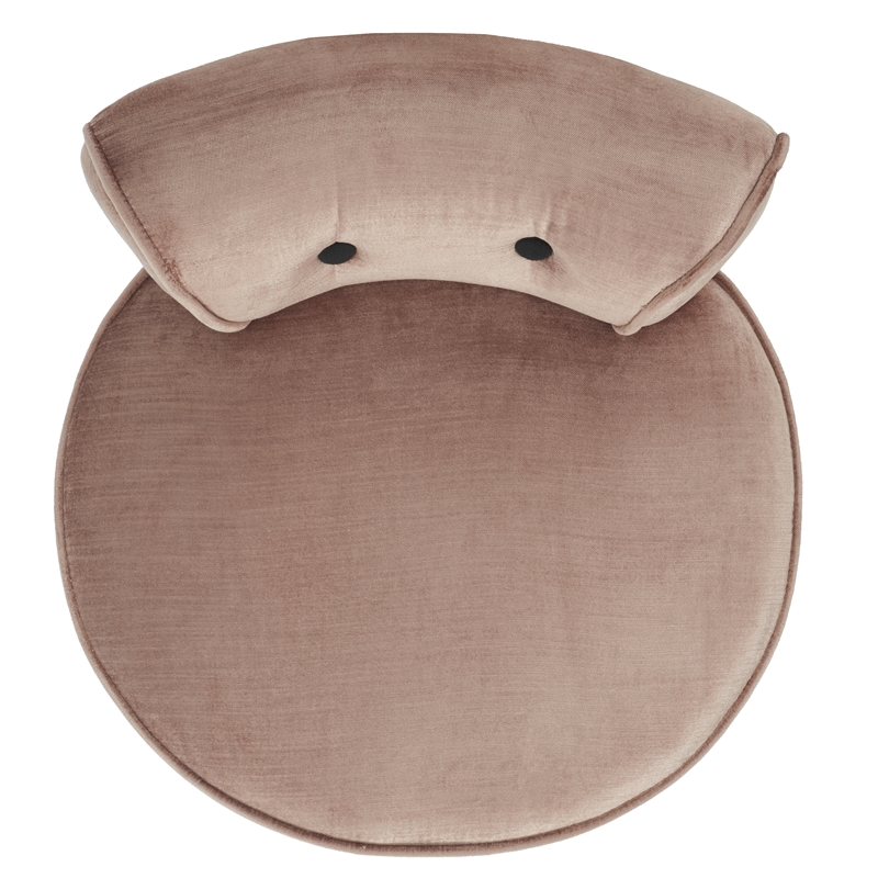 Safavieh Georgia Wood Vanity Stool in Ivory