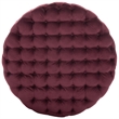 Safavieh Charlene Plywood and Cotton Ottoman in Bordeaux