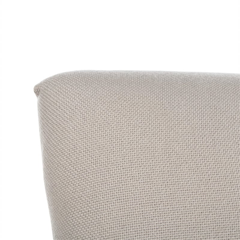 Safavieh Peyton/Ashley Tufted Dining Chair in Taupe (Set of 2)