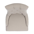 Safavieh Peyton/Ashley Tufted Dining Chair in Taupe (Set of 2)