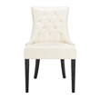 Safavieh Peyton/Ashley Tufted Dining Chair in Taupe (Set of 2)