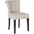 Safavieh Sinclair Nickle Nailhead Ring Dining Chair in Taupe (Set Of 2)