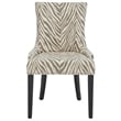 Safavieh Lester Dining Chair in Grey Zebra (Set Of 2)