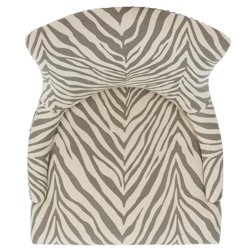 Safavieh Lester Dining Chair in Grey Zebra (Set Of 2)