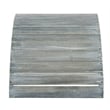 Safavieh Mopani Acacia Ottoman in Ash Grey
