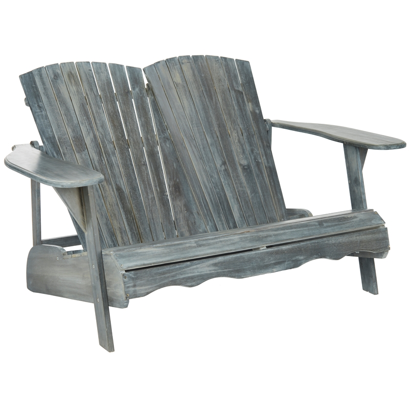 Safavieh Hantom Wood Bench in Ash