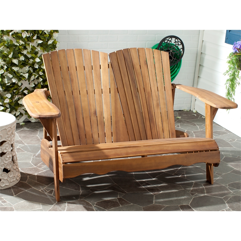 Safavieh Hantom Wood Bench in Natural