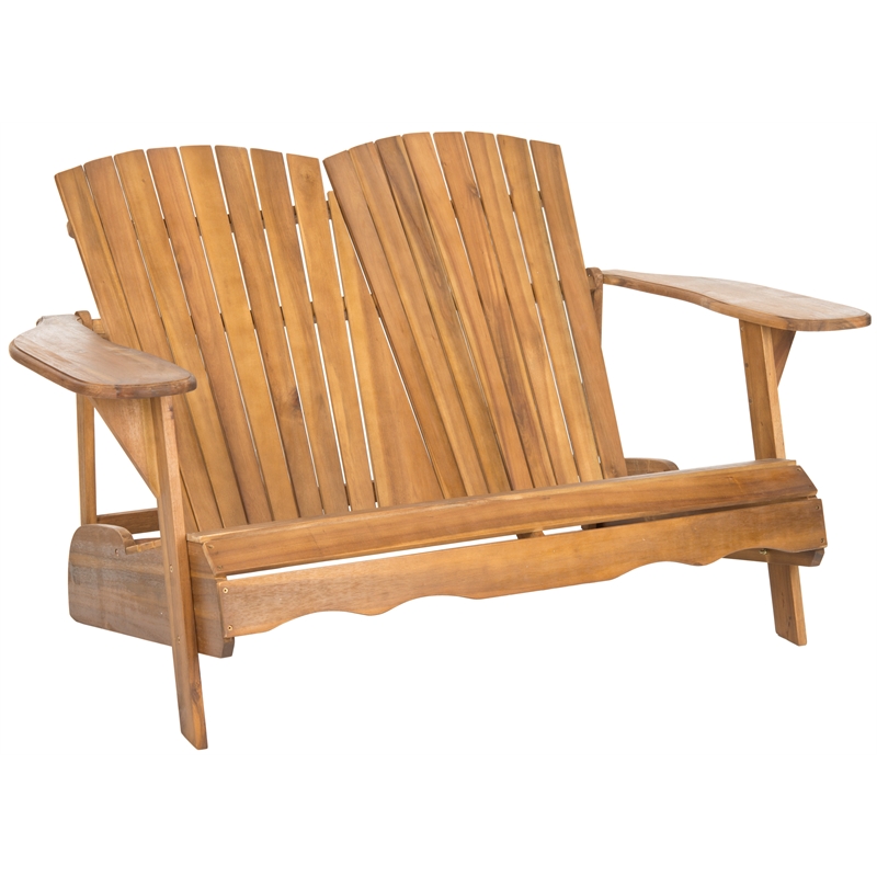 Safavieh Hantom Wood Bench in Natural