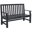Safavieh Indaka Acacia Bench in Ash Grey