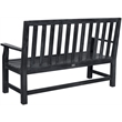Safavieh Indaka Acacia Bench in Ash Grey