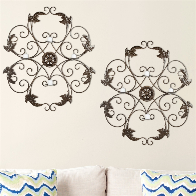 Safavieh Pillar Rustic Iron Wall Decor