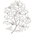 Safavieh Rustic Iron and Glass 7 Votive Tree Wall Decor