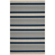 Safavieh Courtyard Polypropylene Medium Rectangle Rug CY6062-268-5 in Navy and Beige