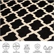 Safavieh Courtyard Polypropylene Large Rectangle Rug CY6903-266-8 in Black and Beige
