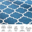 Safavieh Courtyard Polypropylene Medium Rectangle Rug CY6914-268-5 in Navy and Beige
