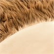 Safavieh Faux Sheep Skin Acrylic Accent Rug FSS115E-2 in Camel