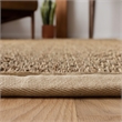 Safavieh Natural Fiber Sisal and Sea Grass Small Rectangle Rug NF114J-4 in Natural and Ivory