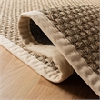Safavieh Natural Fiber Sisal and Sea Grass Small Rectangle Rug NF114J-4 in Natural and Ivory