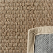 Safavieh Natural Fiber Sisal and Sea Grass Small Rectangle Rug NF114J-4 in Natural and Ivory