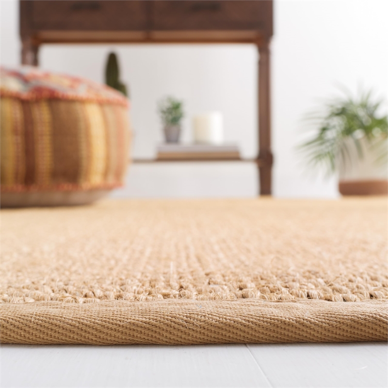 Safavieh Natural Fiber Sisal Small Rectangle Rug NF525F-3 in Maize