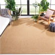Safavieh Natural Fiber Sisal Large Rectangle Rug NF525F-8 in Maize